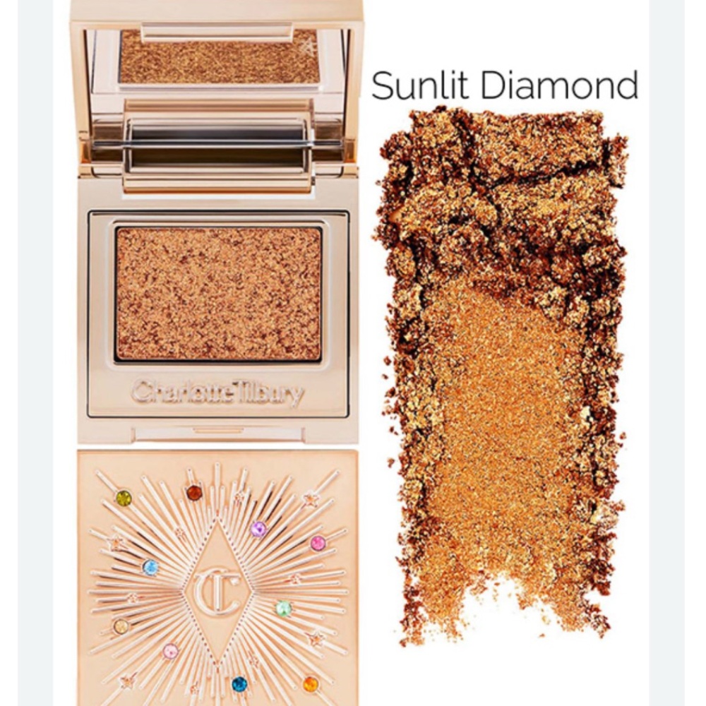 Charlotte Tilbury HYPNOTISING POP SHOTS Eyeshadow Singles - Sunlit Diamond BNIB